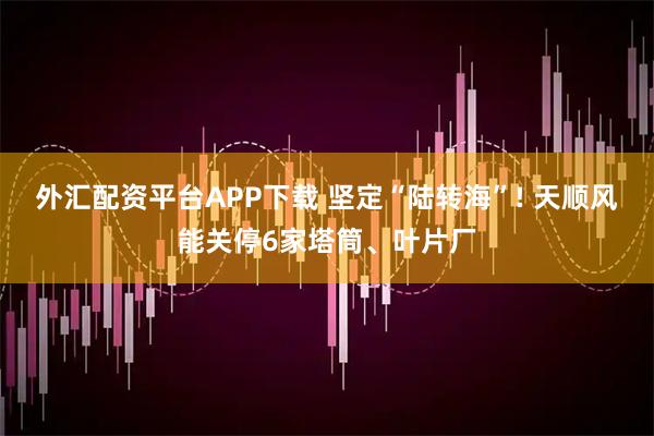 外汇配资平台APP下载 坚定“陆转海”! 天顺风能关停6家塔筒、叶片厂